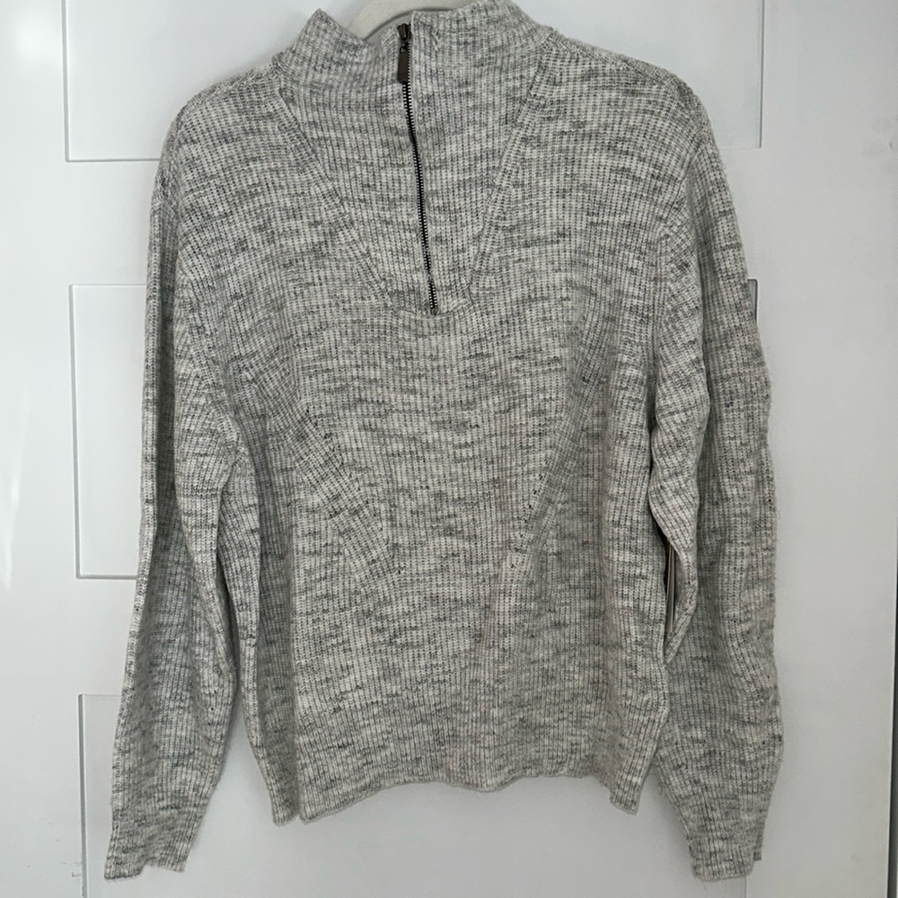 RD Style, Laverne - 1/4 Zip Pointelle Pullover